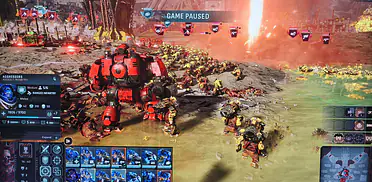 Creative Assembly is no stranger to the Warhammer IP, but the grim darkness of 40K’s far future is an entirely different beast, and one that required new machinery under the hood.