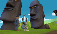Sam & Max - Season 2: Episode 2: Moai Better Blues screenshot 6