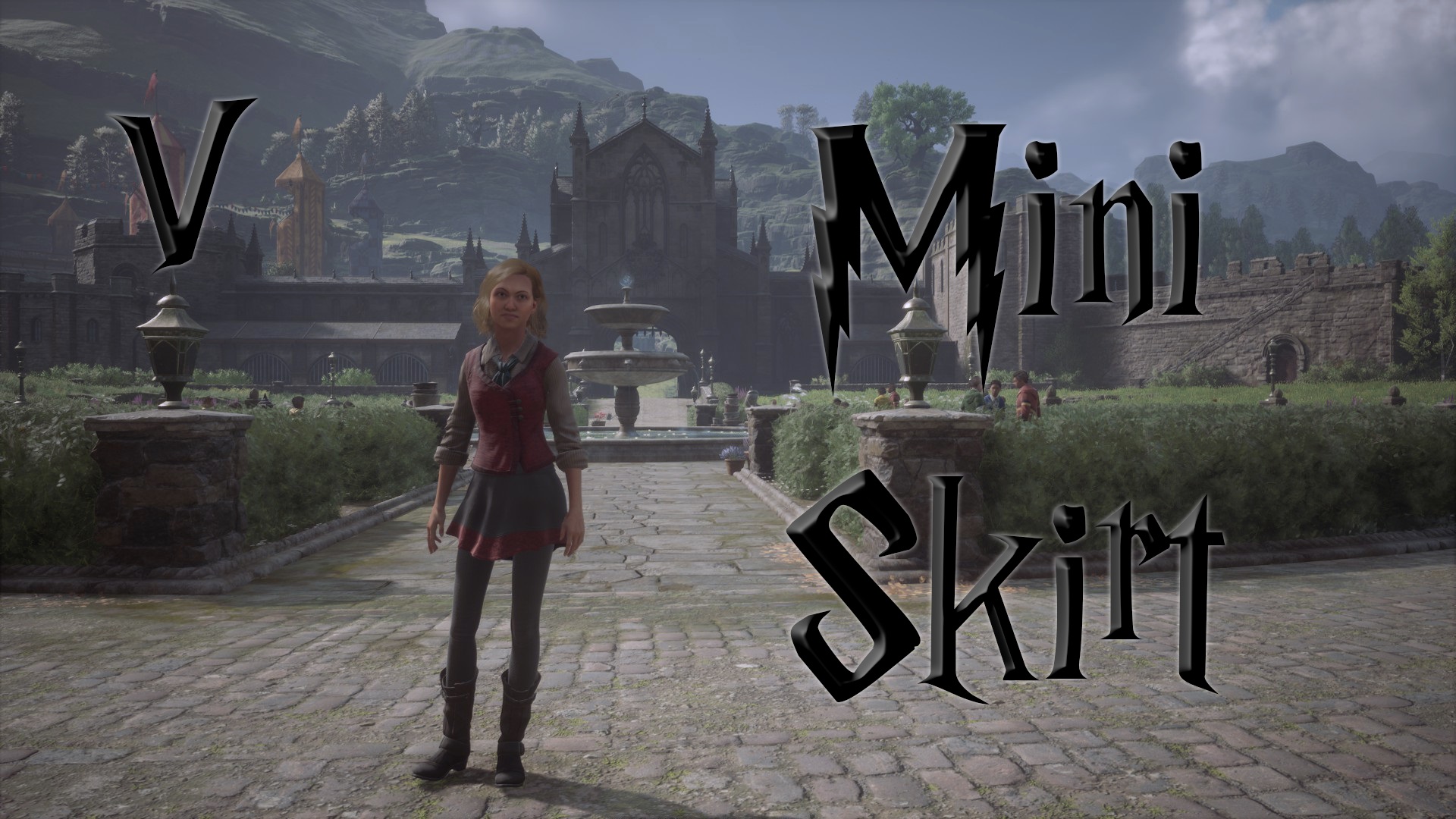Vanilla Mini Skirt Hogwarts Legacy Mods GameWatcher