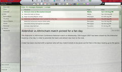 Football Manager 2008 screenshot 2